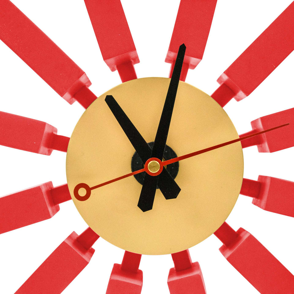 LeisureMod Vdara Modern Design Block Silent Non-Ticking Wall Clock | Clocks | Modishstore - 14