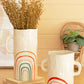 Ceramic Rainbow Vases With Handles #1 Set Of 2 By Kalalou | Vases |  Modishstore  - 2