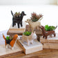 Ceramic Dog Planters Set Of 5 By Kalalou | Planters, Troughs & Cachepots | Modishstore