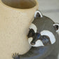 Ceramic Raccoon Planter By Kalalou | Planters, Troughs & Cachepots | Modishstore - 2