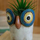 Set Of Three Ceramic Owl Planters By Kalalou | Planters, Troughs & Cachepots | Modishstore - 3