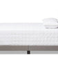 baxton studio lexi modern and contemporary light grey fabric upholstered queen size bed | Modish Furniture Store-2