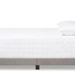 baxton studio hampton modern and contemporary light grey fabric upholstered queen size bed | Modish Furniture Store-2