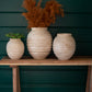 Set Of Three Natural Wooden Gourd Pots By Kalalou | Planters, Troughs & Cachepots | Modishstore - 4