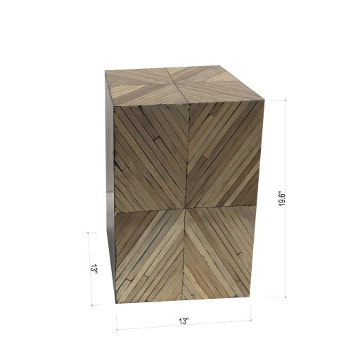 Surya End Table - CGN003-121219 | End Tables | Modishstore-4