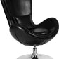 Flash Furniture's Egg Series Side Reception Chair | Lounge Chairs | Modishstore - 4