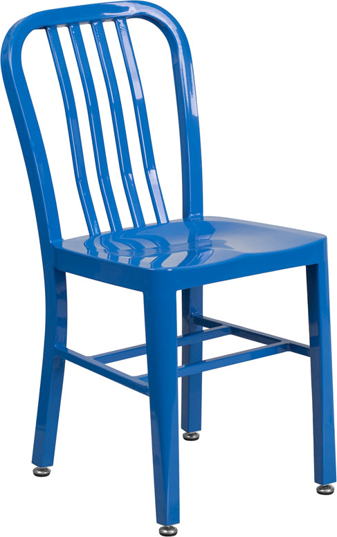 Flash Furniture Metal Indoor-Outdoor Chair | Outdoor Chairs | Modishstore - 7