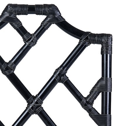 Emery Rattan Chippendale Side Chair Set of 2 by Jeffan | Side Chairs | Modishstore - 4