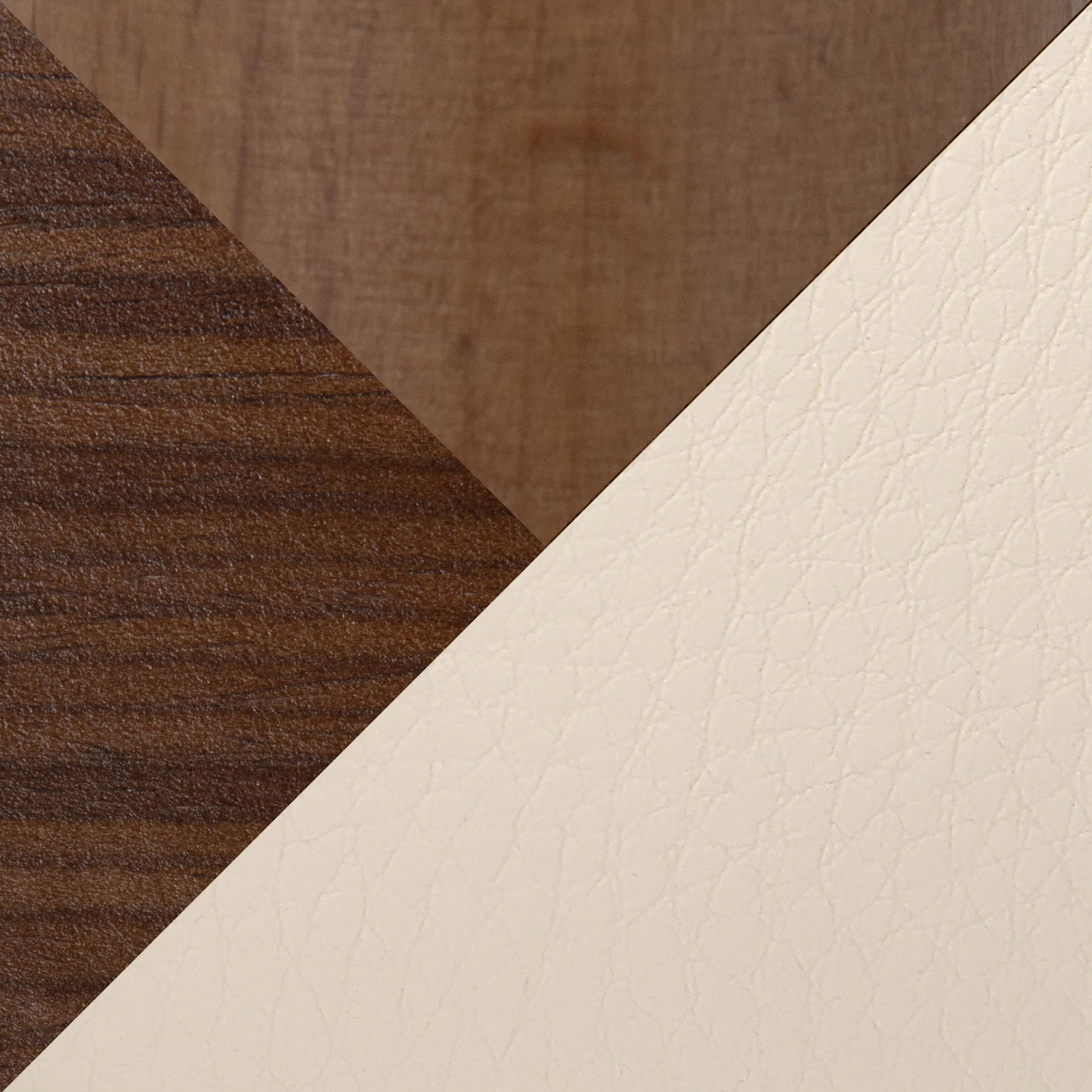 Anabelle Mid-Century Modern Chair in Walnut Wood and Brown Faux Leather By LumiSource (Set of 2) | Dining Chairs | Modishstore - 10