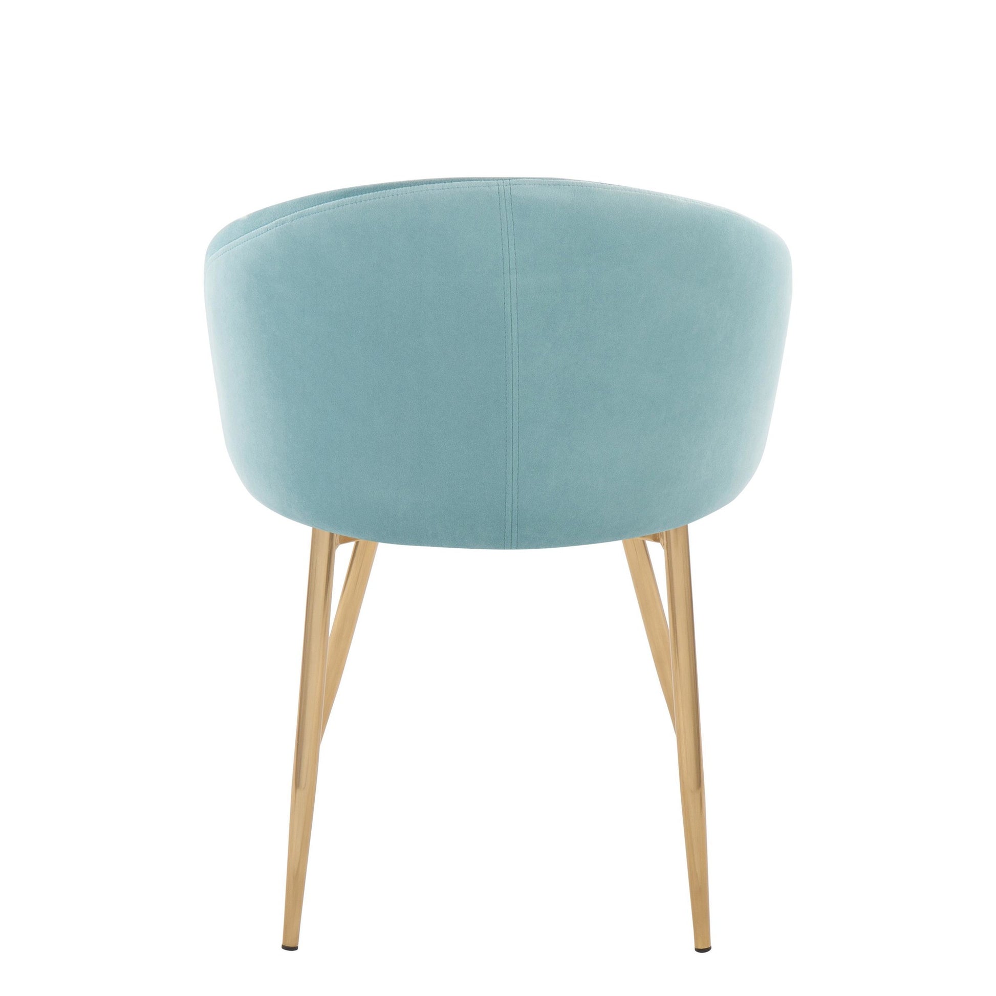 Claire Chair - Set of 2 Blue By LumiSource | Dining Chairs | Modishstore - 7