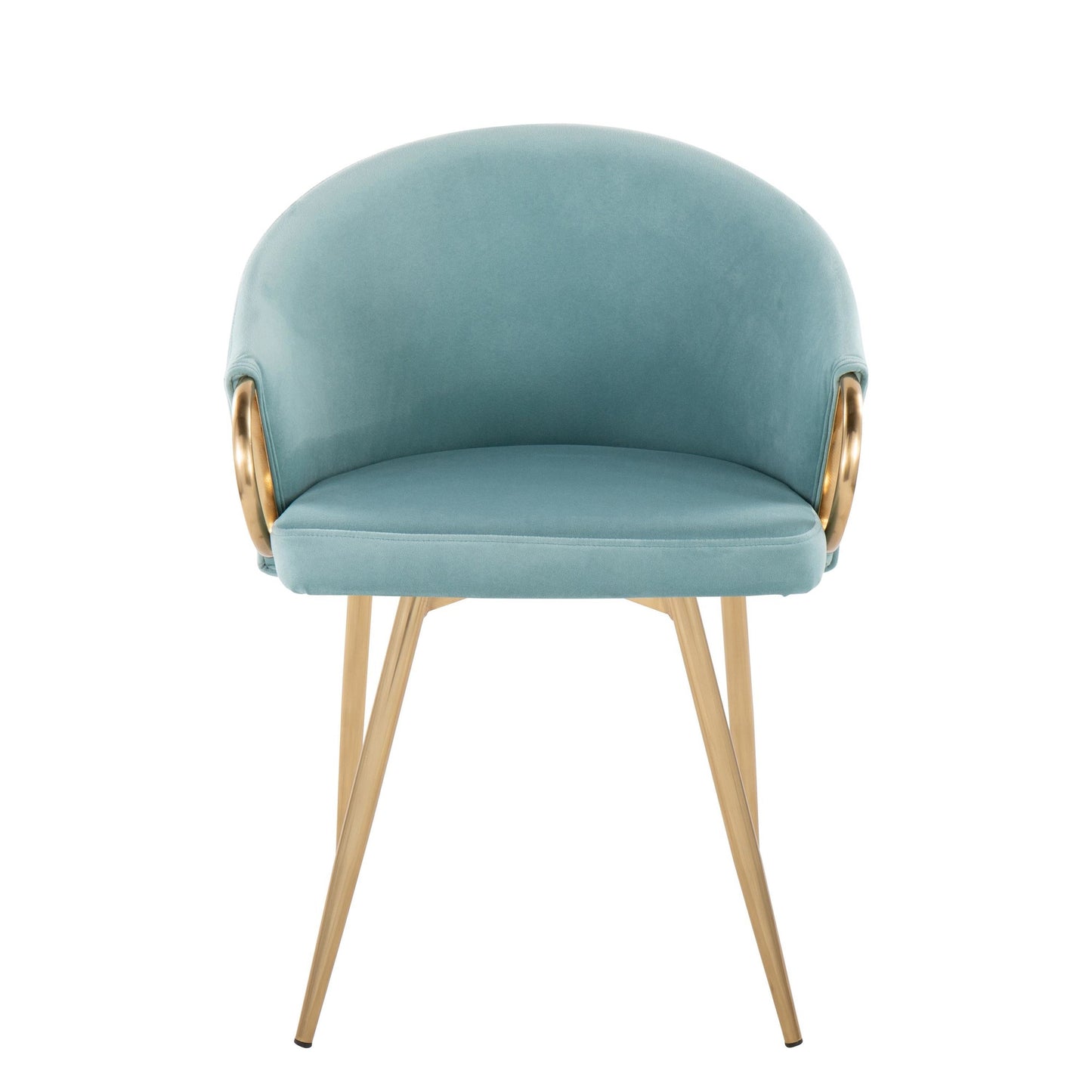 Claire Chair - Set of 2 Blue By LumiSource | Dining Chairs | Modishstore - 8