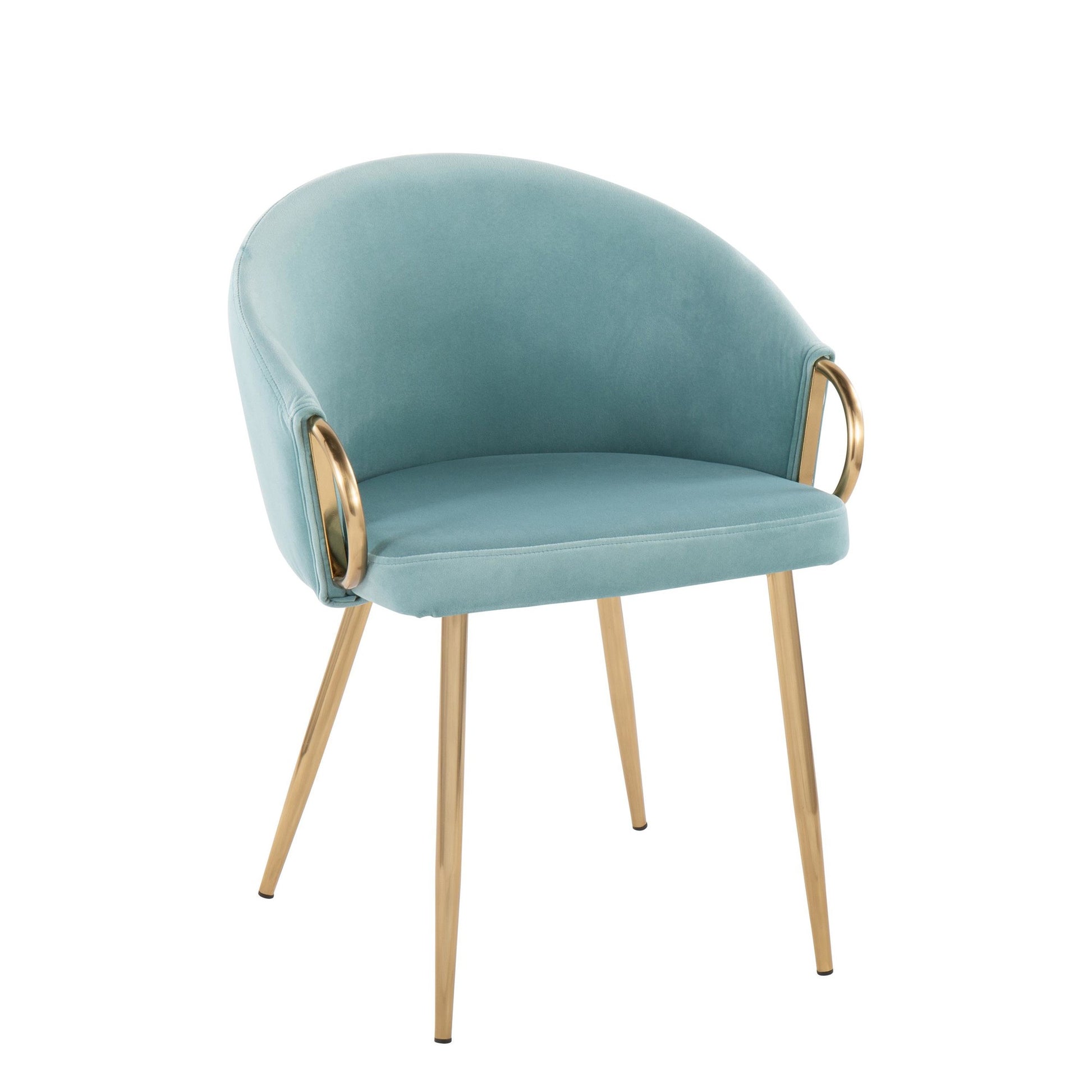 Claire Chair - Set of 2 Blue By LumiSource | Dining Chairs | Modishstore - 4