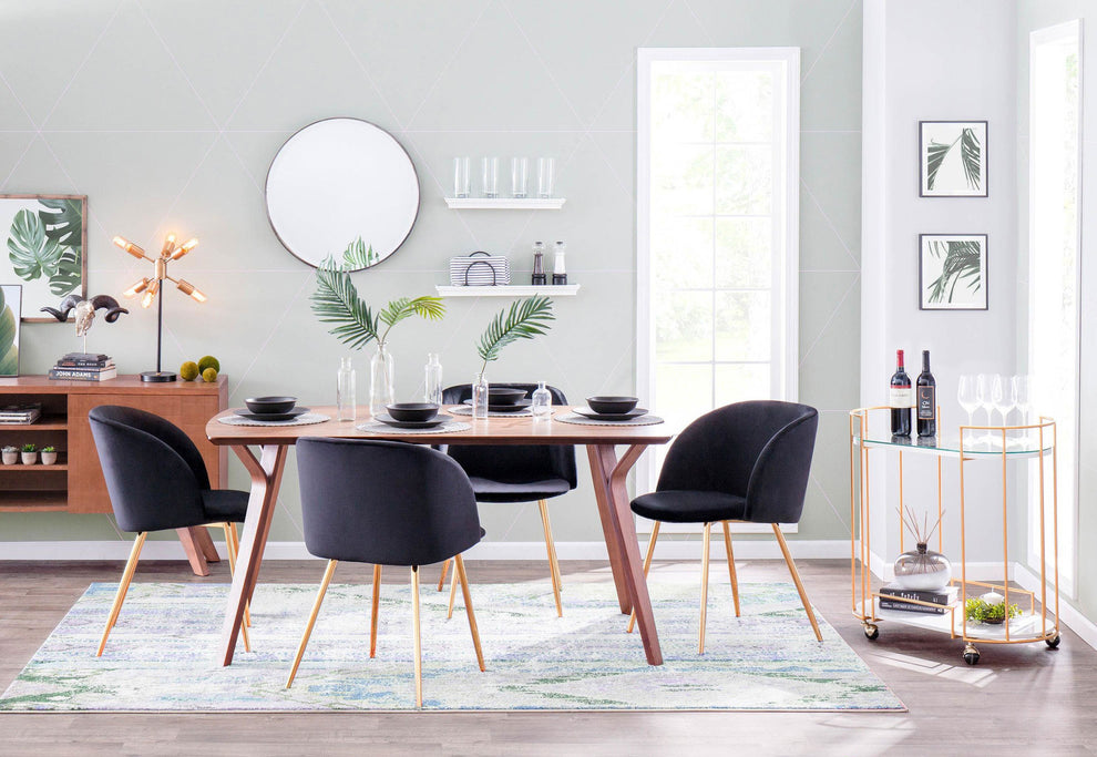LumiSource Fran Chair - Set of 2 | Modishstore | Dining Chairs