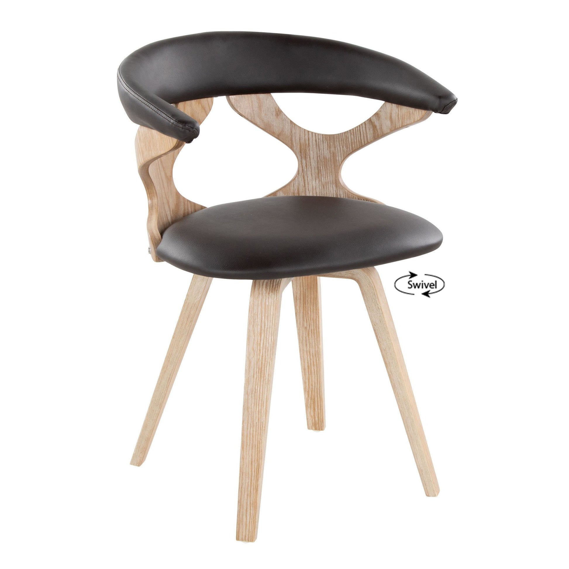 Gardenia Chair Cream By LumiSource | Dining Chairs | Modishstore - 17