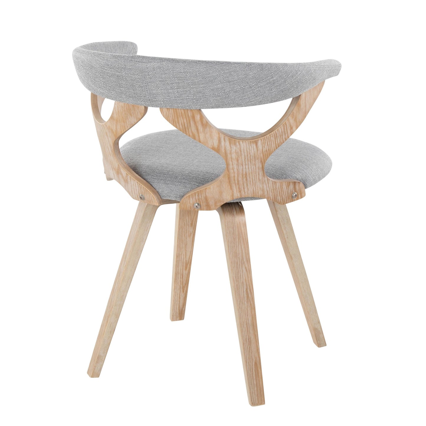 Gardenia Chair Cream By LumiSource | Dining Chairs | Modishstore - 11