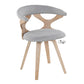 Gardenia Chair Cream By LumiSource | Dining Chairs | Modishstore - 9