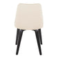 Giovanni Chair - Set of 2 Black Cream By LumiSource | Dining Chairs | Modishstore - 6