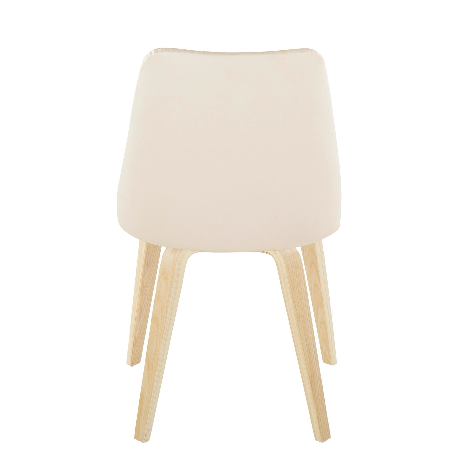 Giovanni Chair - Set of 2 Black Cream By LumiSource | Dining Chairs | Modishstore - 13