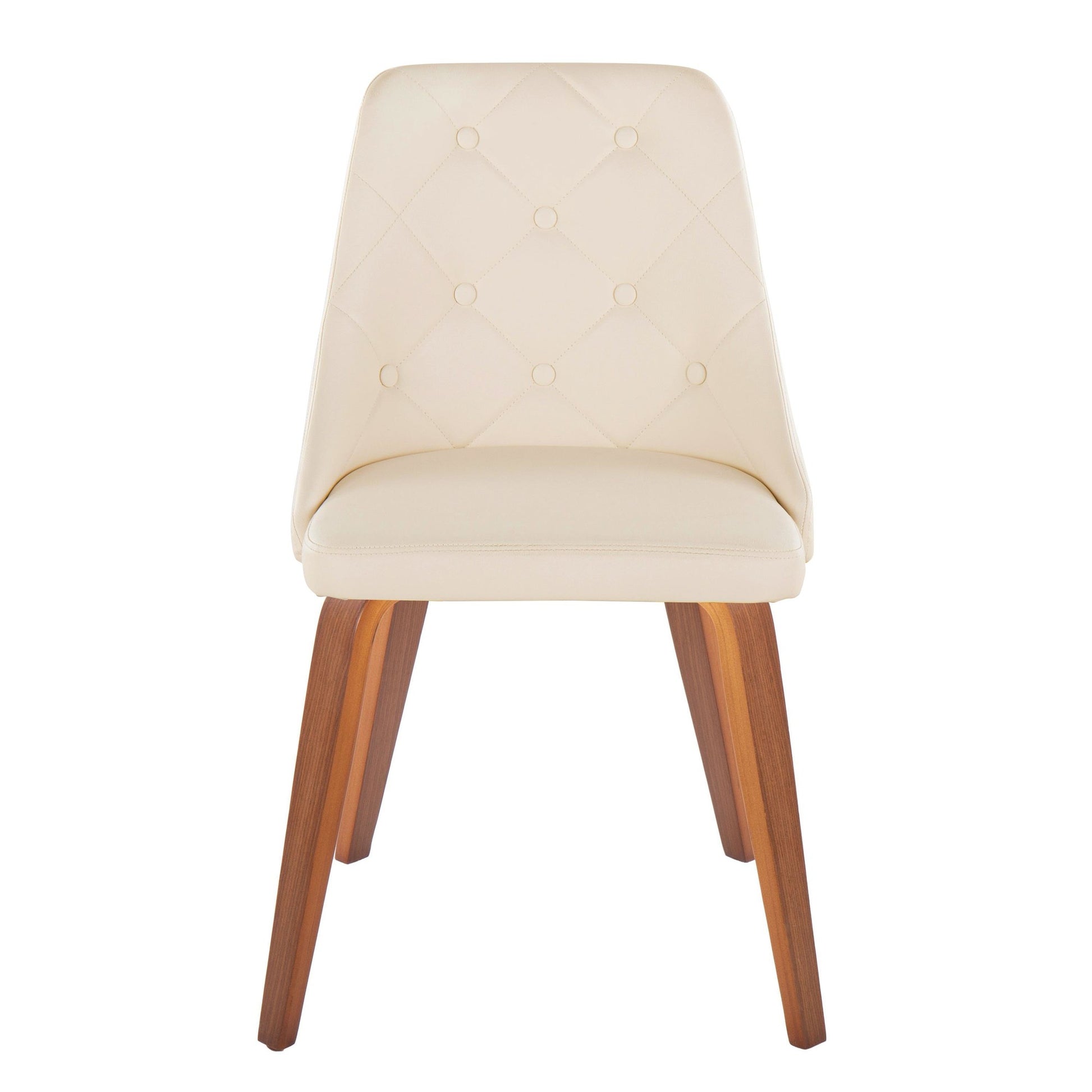 Giovanni Chair - Set of 2 Black Cream By LumiSource | Dining Chairs | Modishstore - 21