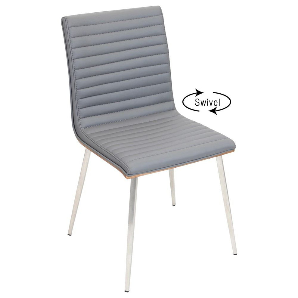 LumiSource Mason Chair With Swivel - Set Of 2-2