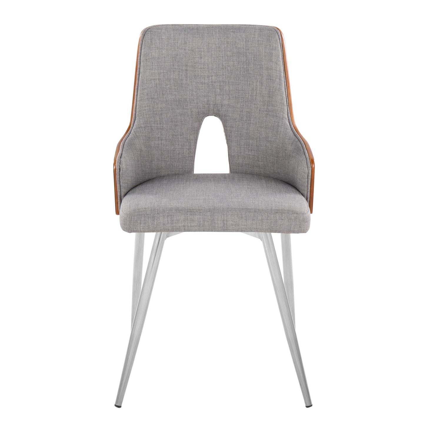 Stella Chair - Set of 2 Gray By LumiSource | Dining Chairs | Modishstore - 7