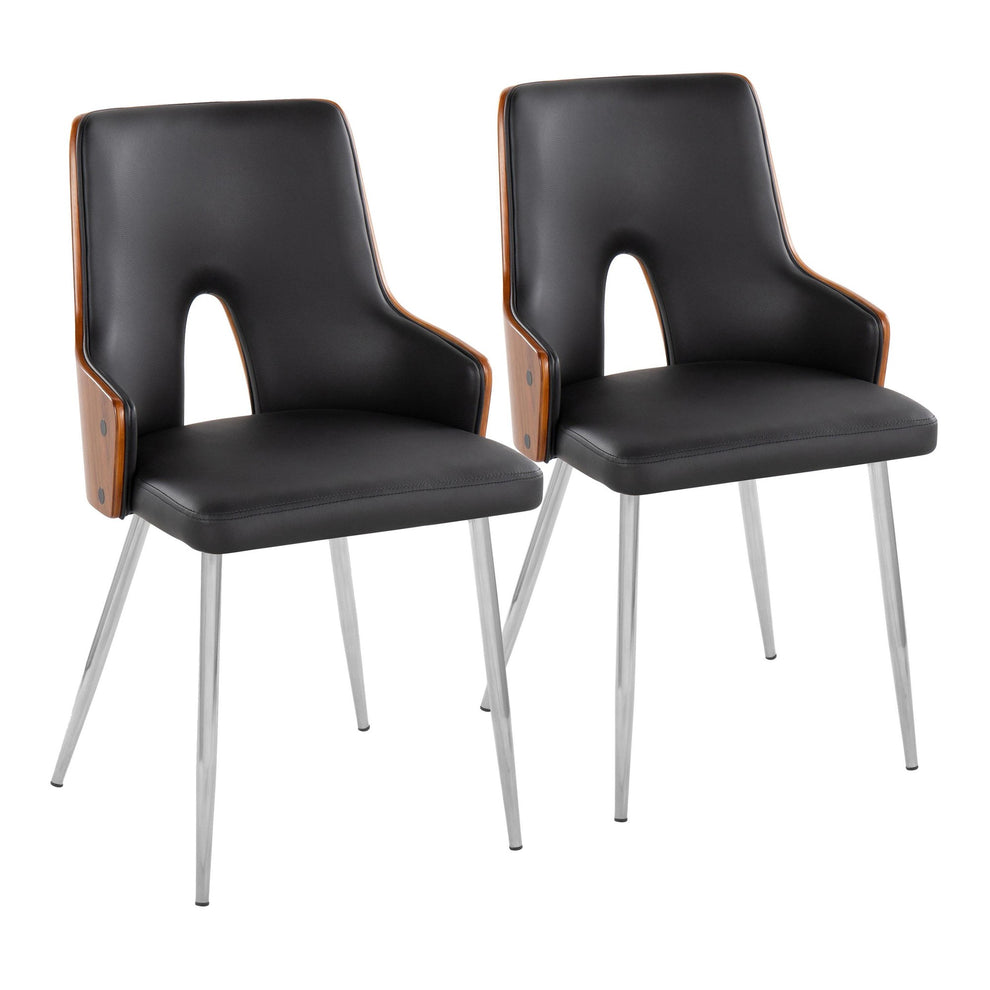 Stella Chair - Set of 2 Gray By LumiSource | Dining Chairs | Modishstore - 14