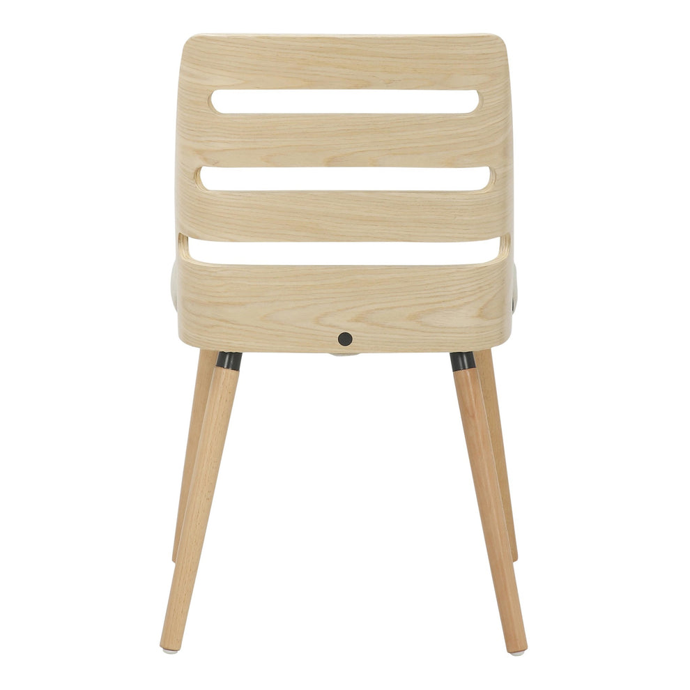 Trevi Chair - Set of 2 Cream By LumiSource | Dining Chairs | Modishstore - 5