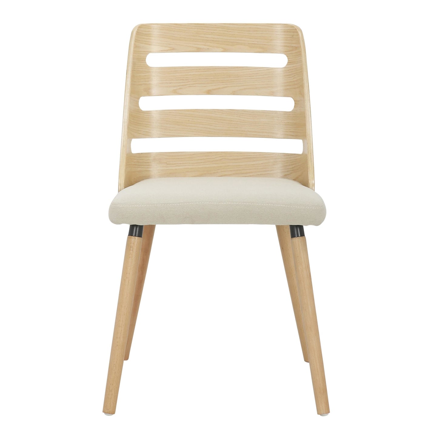 Trevi Chair - Set of 2 Cream By LumiSource | Dining Chairs | Modishstore - 6