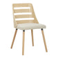 Trevi Chair - Set of 2 Cream By LumiSource | Dining Chairs | Modishstore - 2