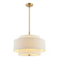 Safavieh Cambrie Chandelier - Brass Gold | Chandeliers | Modishstore - 2