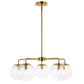 Safavieh Negara Chandelier - Satin Brass | Chandeliers | Modishstore - 2