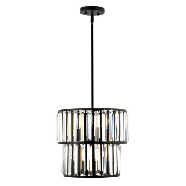 Safavieh Crissa Chandelier - Black | Chandeliers | Modishstore - 2