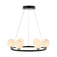 Safavieh Pomona Chandelier - Matte Black | Chandeliers | Modishstore - 2