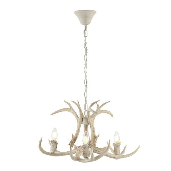 Safavieh Cenwyn Chandelier - Antique White | Chandeliers | Modishstore - 2