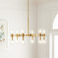 Safavieh Darragh Chandelier - Gold | Chandeliers | Modishstore