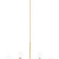 Safavieh Darragh Chandelier - Gold | Chandeliers | Modishstore - 2