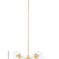 Safavieh Camaria Chandelier - Gold | Chandeliers | Modishstore - 3