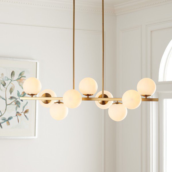 Safavieh Imara Chandelier - Antique Gold | Chandeliers | Modishstore