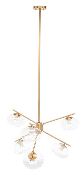 Safavieh Bartoli Chandelier - Black | Chandeliers | Modishstore - 2