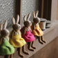 Kalalou Felt Rabbits - Set Of 4 | Modishstore | Holiday