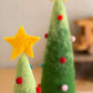 Set Of Two Felt Christmas Trees With Gold Stars By Kalalou | Christmas Trees | Modishstore - 2