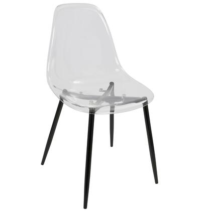 LumiSource Clara Dining Chair - Set of 2 | Modishstore | Dining Chairs - 2