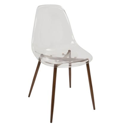 LumiSource Clara Dining Chair - Set of 2 | Modishstore | Dining Chairs - 3