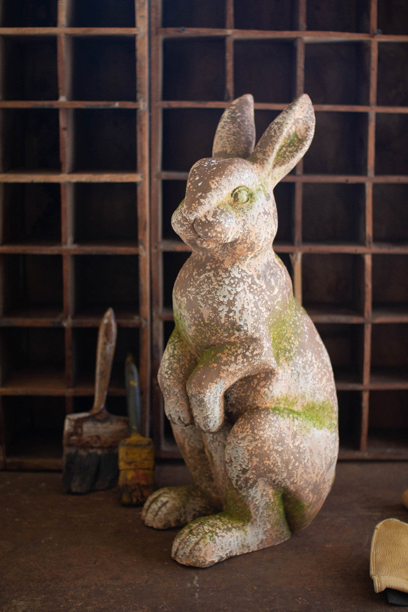Faux Concrete Rabbit - Head Forward By Kalalou – Modish Store