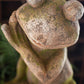 Faux Concrete Frog - Large By Kalalou | Animals & Pets | Modishstore - 2