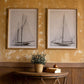 framed sailboat prints under glass Set Of 2 By Kalalou-2