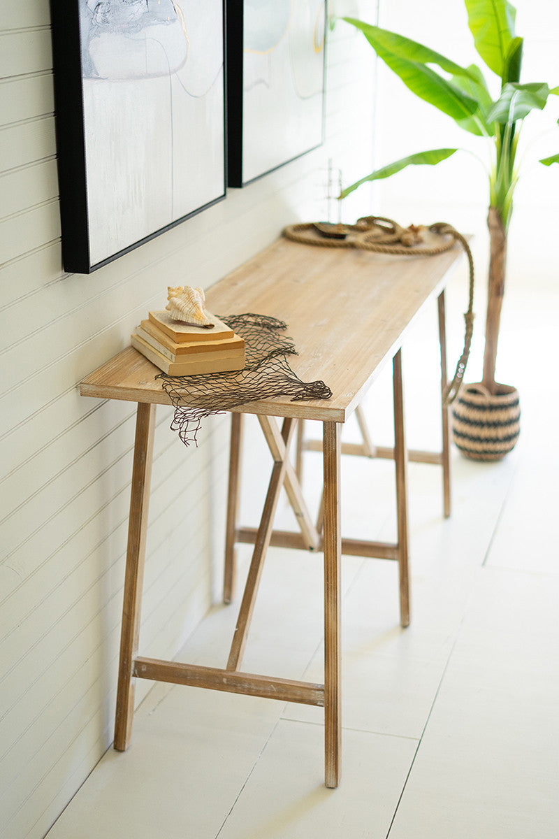 Wooden Console Table By kalalou-3