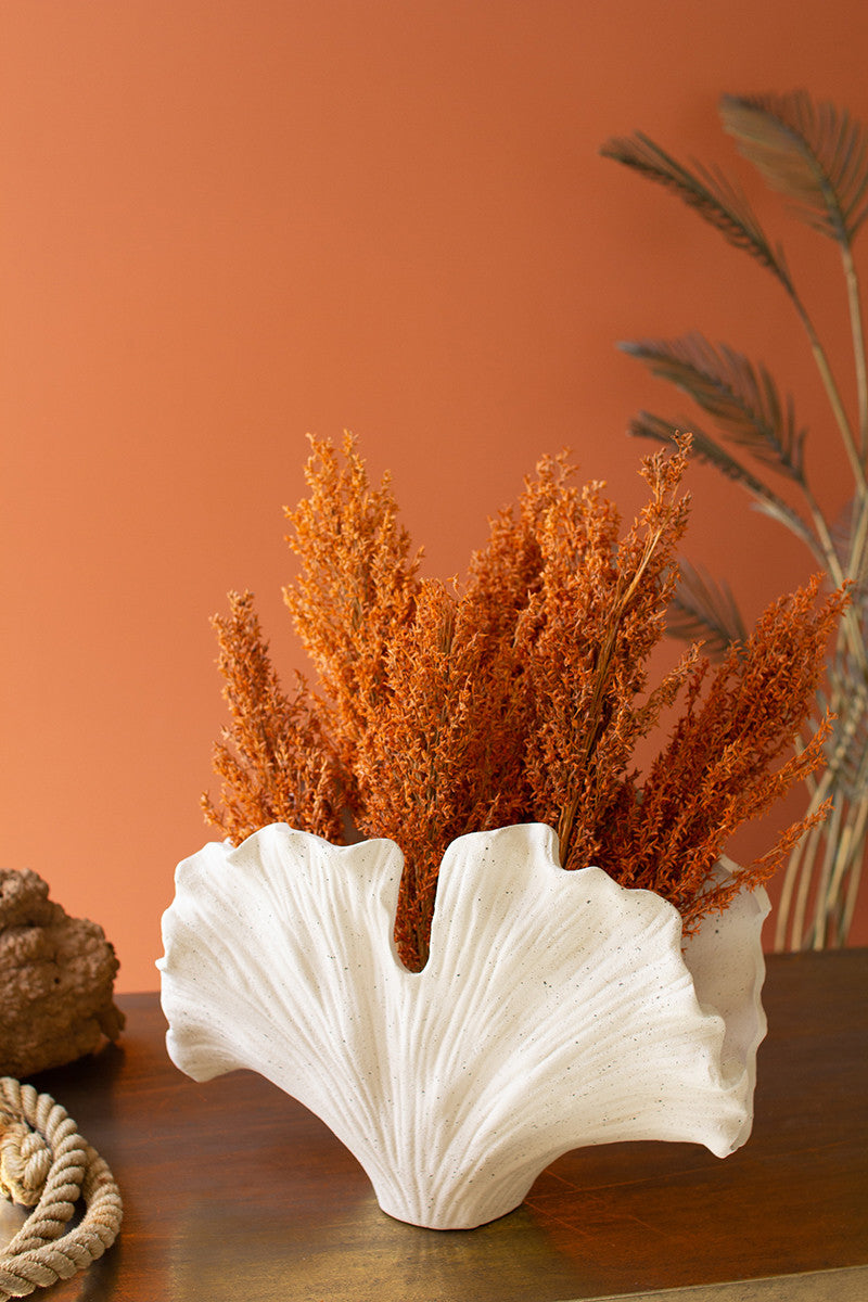 Ceramic Sea Weed Vase By Kalalou | Vases | Modishstore | CHN1213