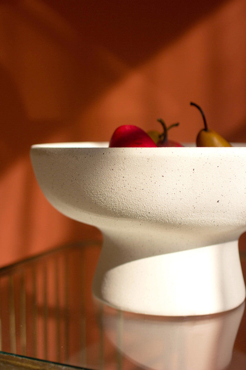 Ceramic Compote - Short By Kalalou | Trays & Pedestals | Modishstore - 2