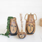 Ceramic Face With Handles By Kalalou | Vases | Modishstore - 3